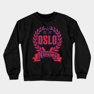 Oslo Norway Crewneck Sweatshirt